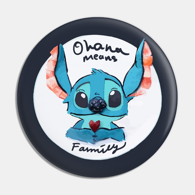 Stitch - Ohana means Family ! Pin by Joker & Angel