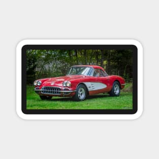 1960 Corvette Magnet