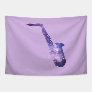 Space Saxophone Tapestry