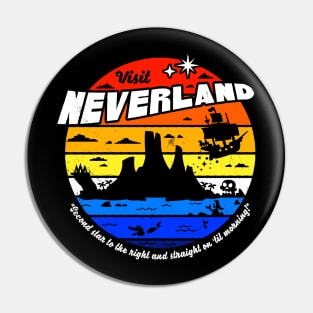 Visit Neverland Pin