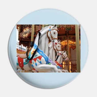 Paris Carousel Horses Pin