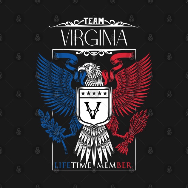 Team Virginia Lifetime Member, Virginia Name, Virginia Middle Name by inevitablede