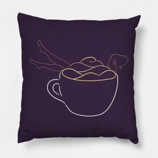 Take me latte Pillow