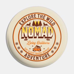 Nomad Explore The Wild Adventure Pin