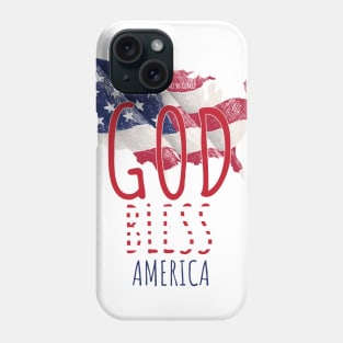 GOD BLESS AMERICA Phone Case