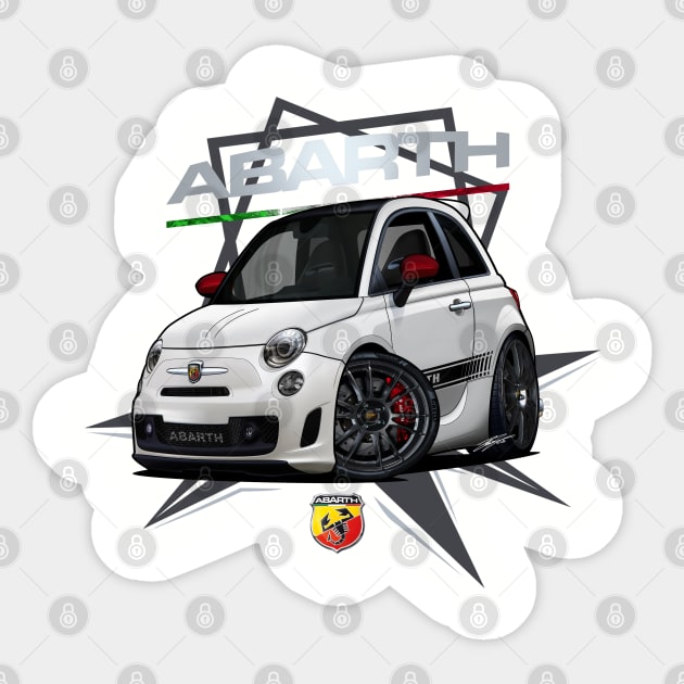 FIAT 500 ABARTH - Fiat 500 Abarth - Sticker