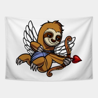 Sloth Cupid Tapestry