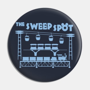 The Sweep Spot Former Attractions Pin