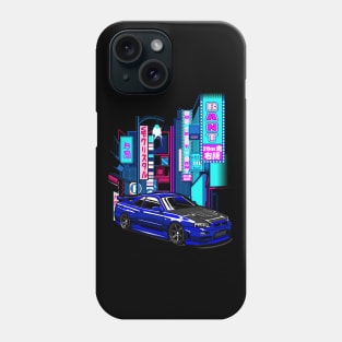 Nissan skyline r34 Phone Case