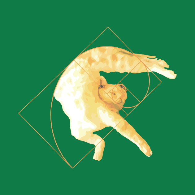 Golden Ratio Cat by Teenugs