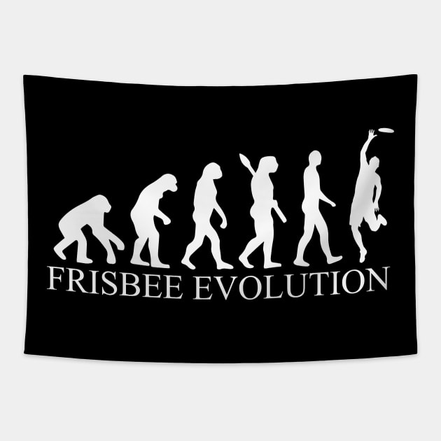 The Evolution Of Ultimate Frisbee Tapestry by MrPink017