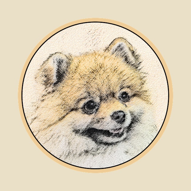 Pomeranian (Orange) by Alpen Designs