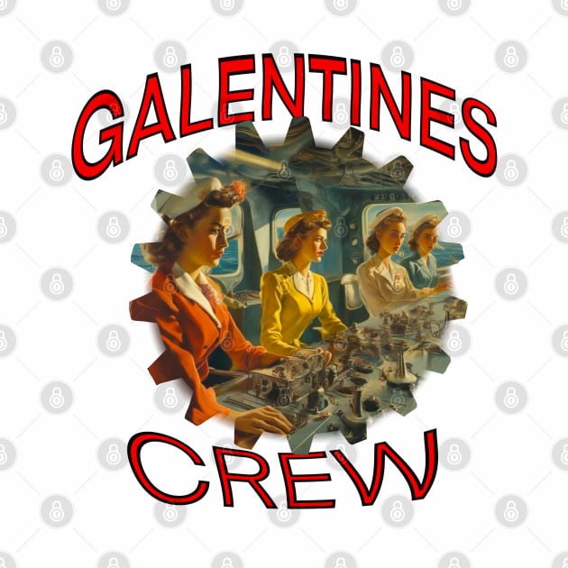 Galentines crew female sailors by sailorsam1805