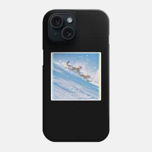 Cat Skiing Phone Case