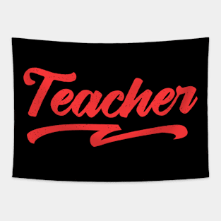 teacher typography text Tapestry