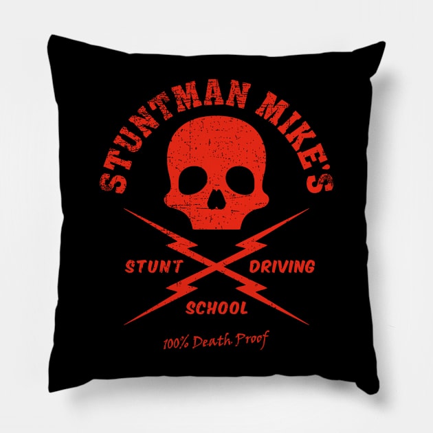 Mod.6 Death Proof Stuntman Mike Pillow by parashop