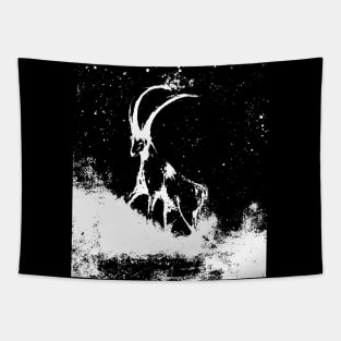 Zodiac capricorn design Tapestry