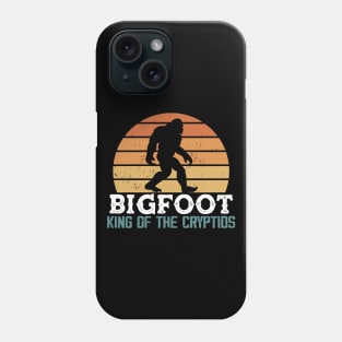 Bigfoot King of the Cryptids Phone Case