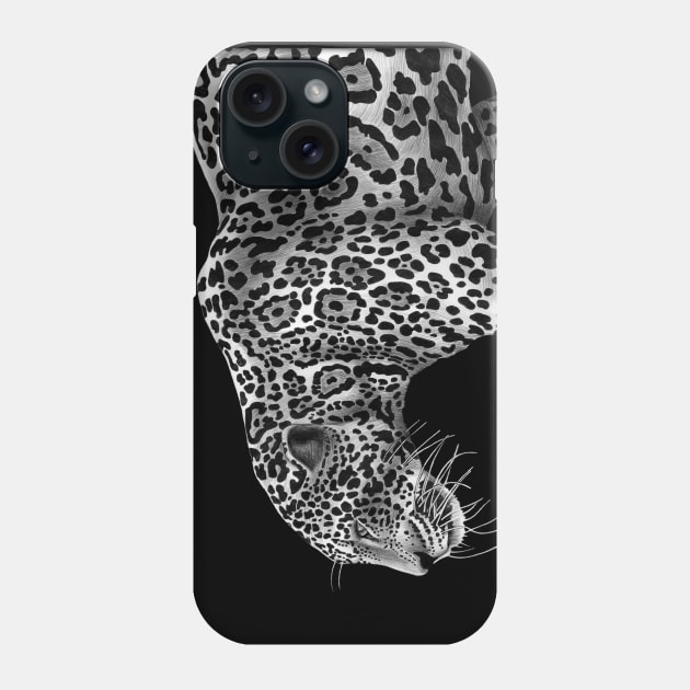 Jaguar Phone Case by Tim Jeffs Art