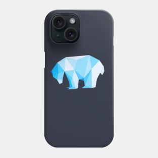 Ice Crystal Polar Bear Phone Case