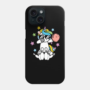 Unicorn Playing Bowling Phone Case