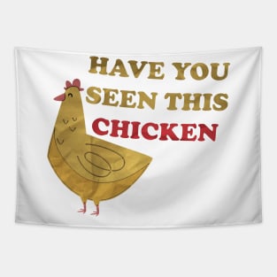 Have you seen this chicken Tapestry