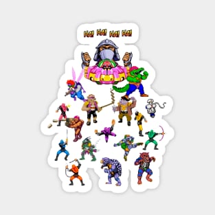 Villains in Time Magnet