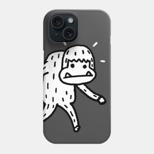 Unpleasant fluffy creature Phone Case