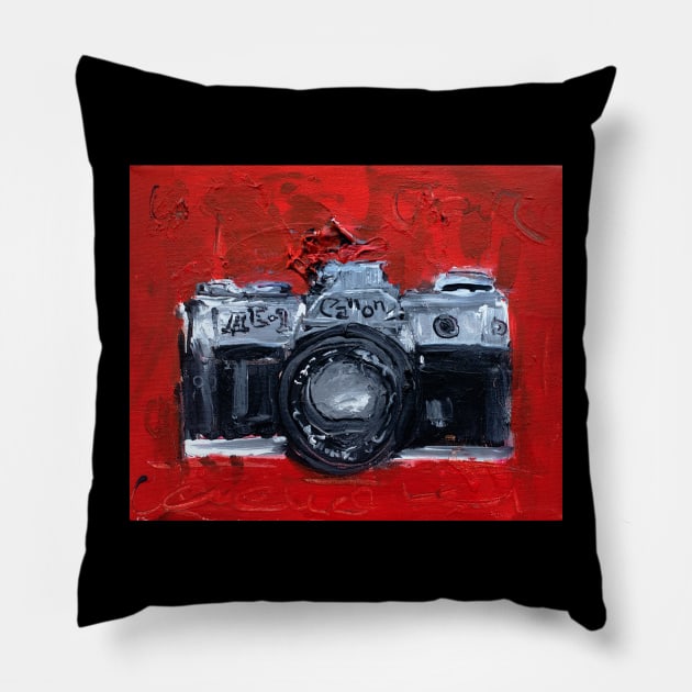 Canon AE! Pillow by ElSantosWorld