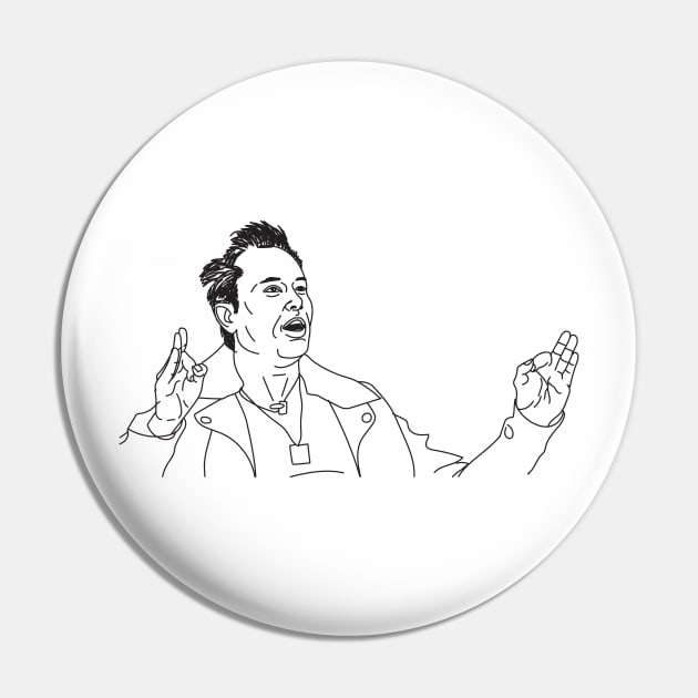 Elon Musk Go Fuck Yourself Meme Art Pin by Meme Gifts