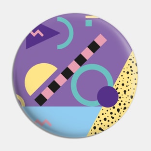 Memphis Pattern 37 / 80s Retro Pin