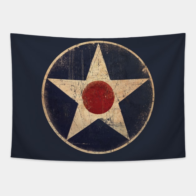 Army Air Corps Roundel Tapestry by 461VeteranClothingCo