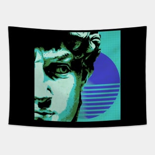 Retro David Michelangelo Tapestry