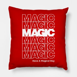 Magic (White) Pillow