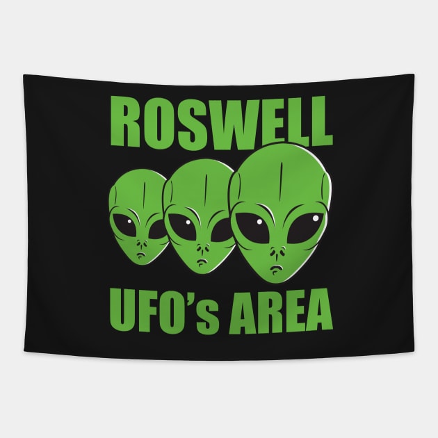 Roswell UFOs Area Tapestry by roswellboutique