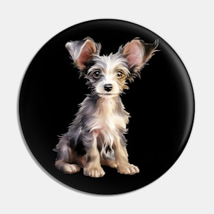 Puppy Chinese Crested Pin