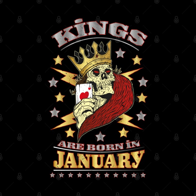 Kings are born in January by RockabillyM