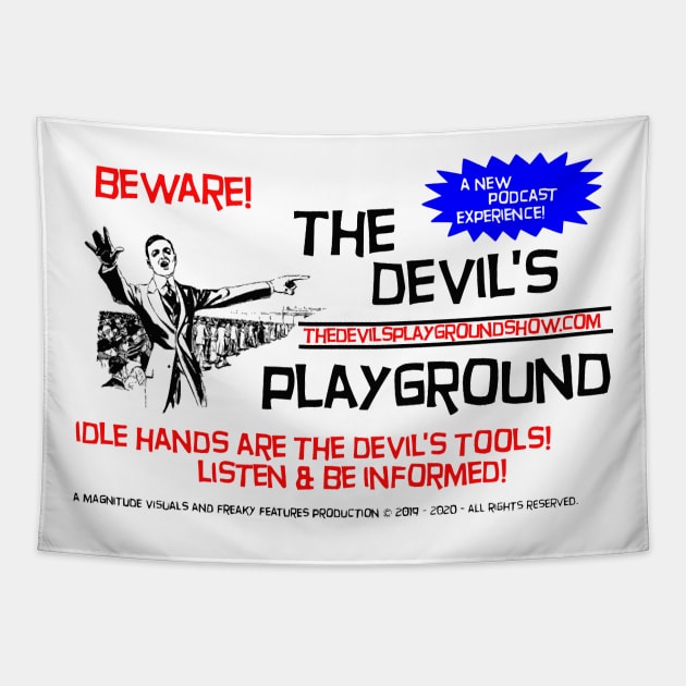 The Devil's Playground - Promo 7 Tapestry by The Devil's Playground Show