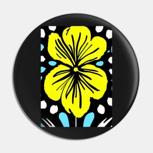 STUNNING YELLOW FLOWERS BLACK BACKGROUND Pin