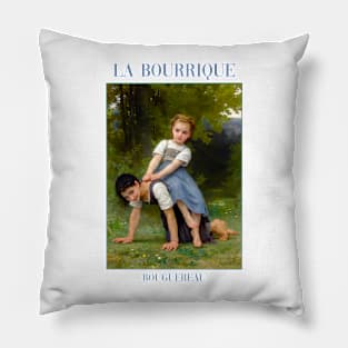 The Horseback Ride by Bouguereau Pillow