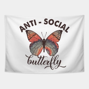 Anti-Social Butterfly Tapestry