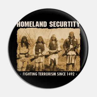 Original Homeland Security - Native American Pin