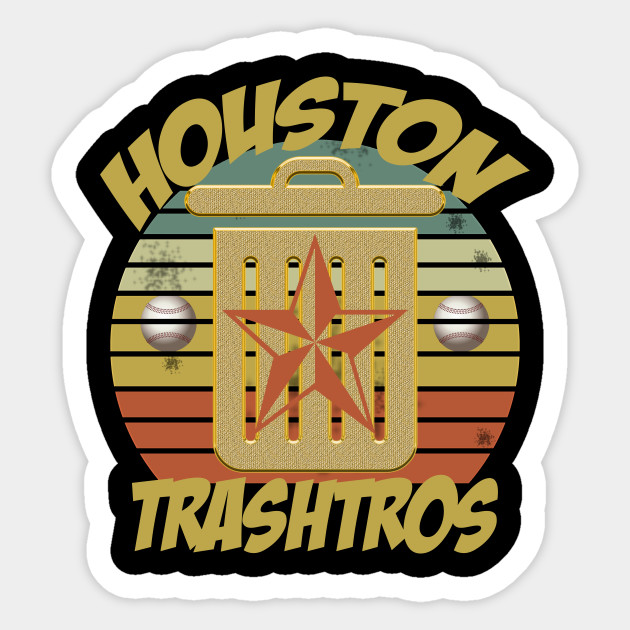 Houston Trashtros Houston Cheated in 2017 Funny Baseball T-Shirt