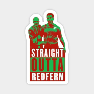 South Sydney Rabbitohs - Clive Churchill & John Sattler - STRAIGHT OUTTA REDFERN Magnet