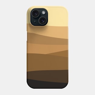 Golden desert Phone Case