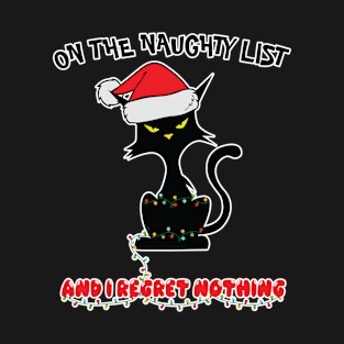 On The Naughty List T-Shirt