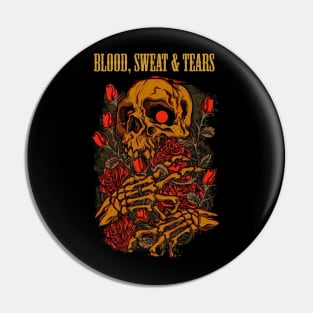 BLOOD, SWEAT & TEARS BAND Pin