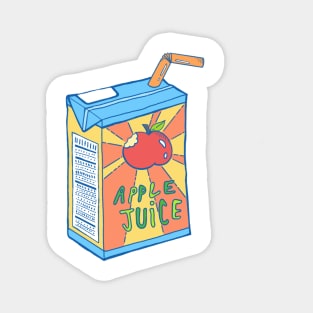 Apple Juice Box Magnet