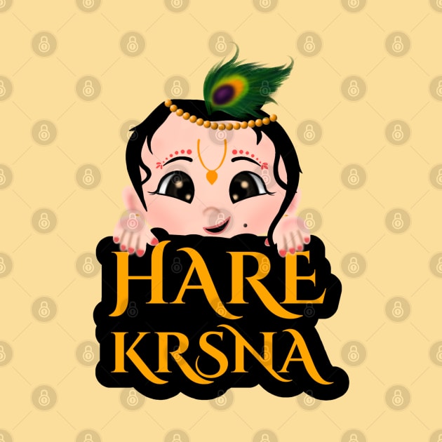 Iskcon - Krishna - hare krishna - Hindu gods - krsna by Saishaadesigns