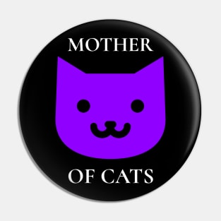 Cat Mom Pin